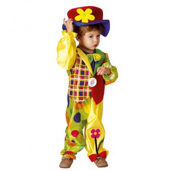 Costume pour enfants "Clown coloré" 2 pcs.