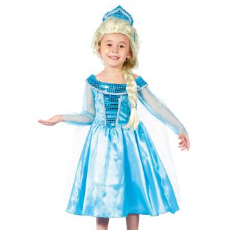 Costume pour enfants "Petite princesse des neiges" 3 pcs. 3-4 ans
