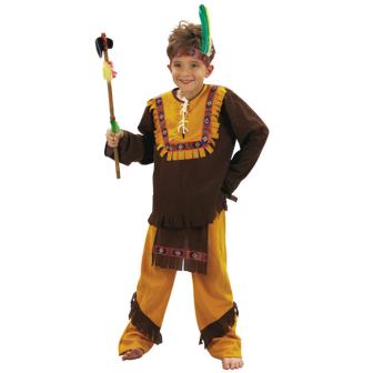 Déguisement pour enfant "Indien sauvage" 3 pcs