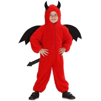 Costume en peluche pour enfant "Diable" 104 cm