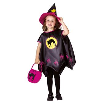 Costume pour enfant "Sorcière Kitty-Cat" 3 pcs.