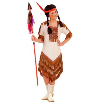 Costume pour enfant "Sacrée indienne"