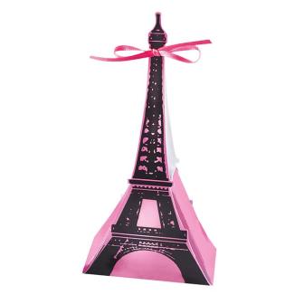 Petites boîtes cadeau "Ville de l´Amour" lot de 12