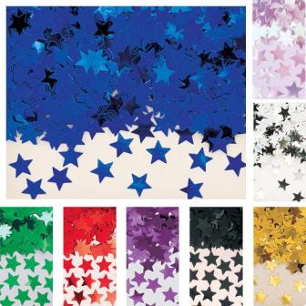 Confettis "Étoiles unicolores" 14 g