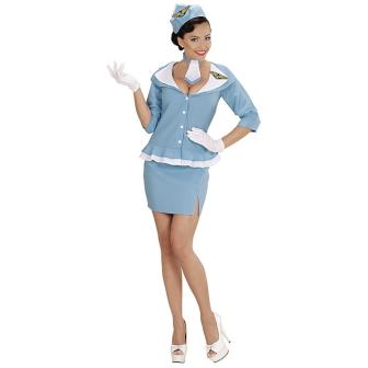 Costume "Hotesse de l'air" 4 pcs.