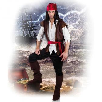 Costume "Pirate sans peur" 6 pcs