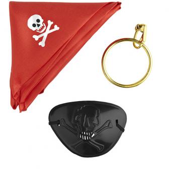 Kit d'accessoires "Pirates" 3 pcs.