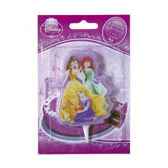 Bougie pour gâteau "Princesses Disney" 10 cm