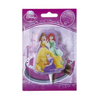 Bougie pour gâteau "Princesses Disney" 10 cm