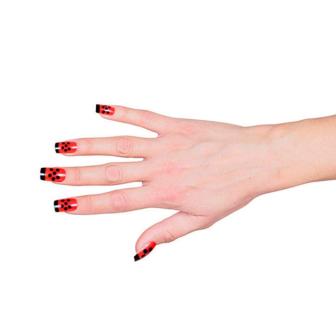 Faux ongles "Coccinelle" 24 pcs.