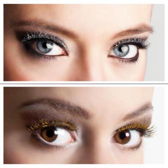 Faux cils "Paillettes glamour"