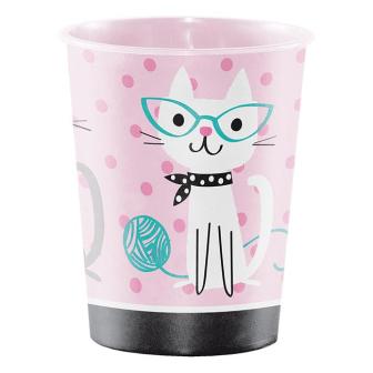 Gobelet en plastique "Petit chat" 473 ml