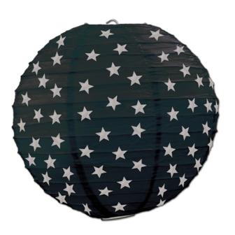 Lampions "Glamour Star" 3 pcs - argent