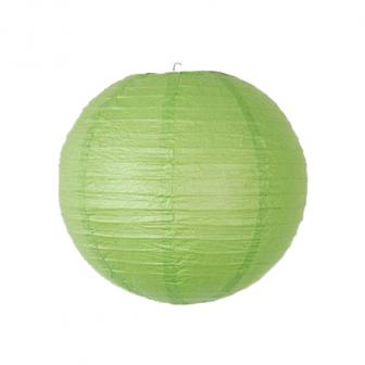 Gros lampion unicolore - 35 cm - vert