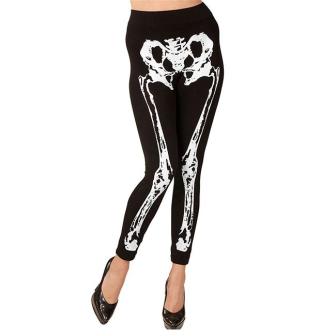 Legging "Squelette blanc"