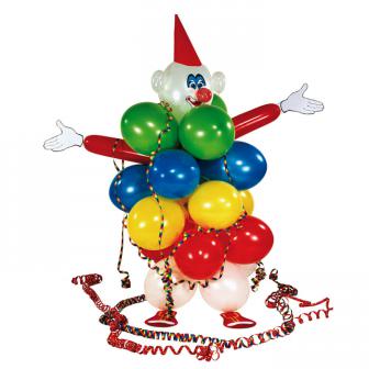Kit de décoration "Ballons clown" 53 pcs