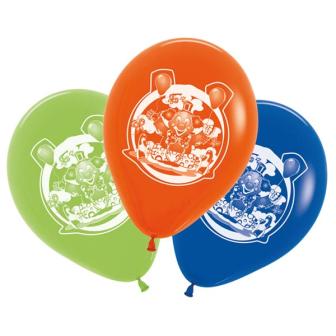 5 ballons "Clown rigolo"