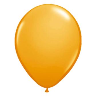 10 Ballons de baudruche - orange