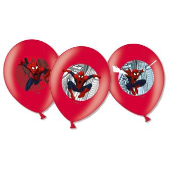 6 ballons de baudruche "Spider-Man Party"