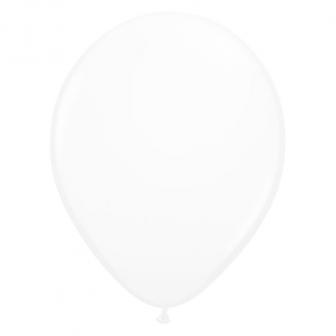 50 Ballons de baudruche - blanc