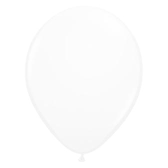 50 Ballons de baudruche - blanc