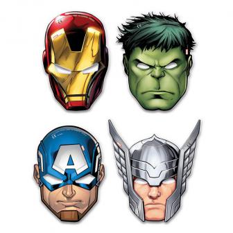6 masques "Avengers"