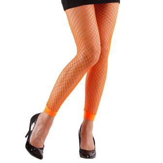 Legging résille "Neon" - orange neon