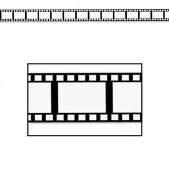 Rouleau de rubalise "Pellicule de film" 15,25 m