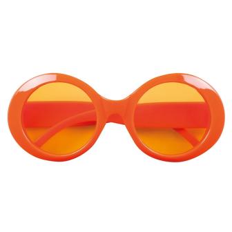 Lunettes de fête "Jackie" orange