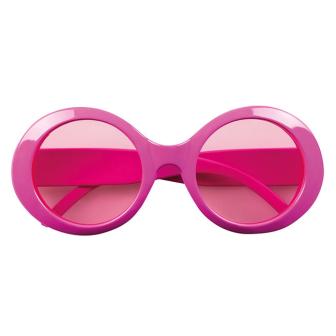 Lunettes de fête "Jackie" rose