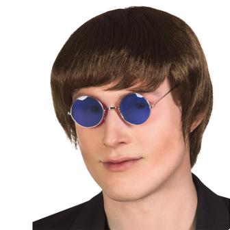 Lunettes de soirée "Hippie-Style" - bleu