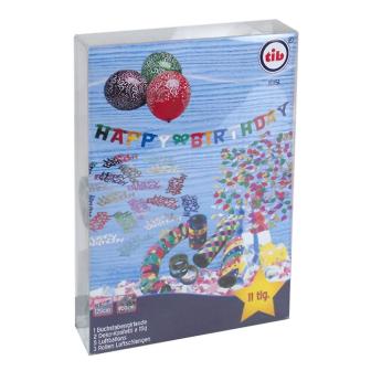 Set de décoration "Happy Birthday" 11-pcs