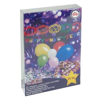 Set de fête "Happy New Year" 26 pcs.