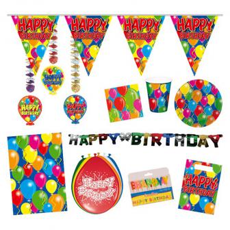 Kit spécial fête "Happy Birthday" 59 pcs