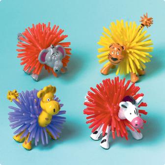 Animaux à picots 8 pcs