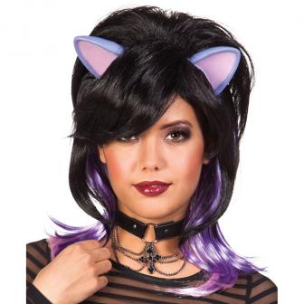 Perruque "Fantasy Kitty" avec oreilles