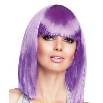 Perruque "Sexy Long-Bob" - lilas