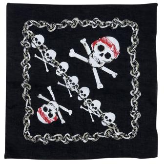 Bandana de pirate "Tête de mort"