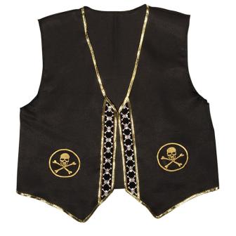 Veste de pirate "Tête de mort"