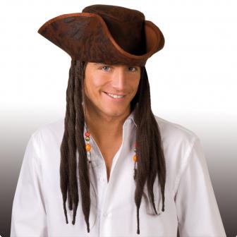 Chapeau de pirate "Capitaine Jack"