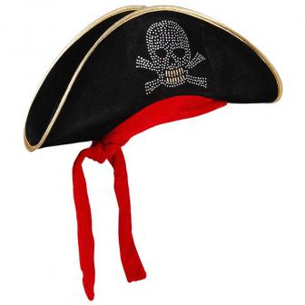 Chapeau de pirate "Scull" 
