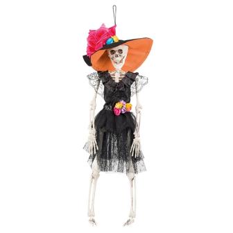 Déco "Squelette Dia de los Muertos" femme