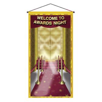 Déco murale "Welcome to Awards Night" 72 x 152 cm