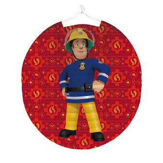 Lanterne ronde "Sam le pompier courageux" 23 cm