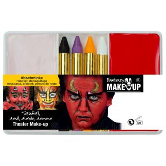 Set de maquillage "Démon ou diable" 6 pcs