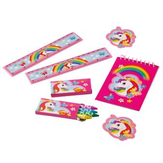 Kit de papeterie "Petite licorne" 20 pcs.