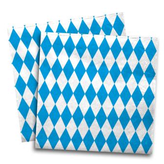 20 serviettes en papier "Bavière" 33 cm