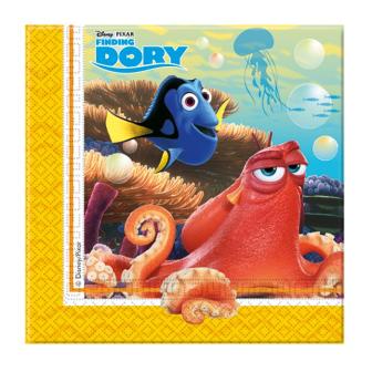 20 serviettes "Le monde de Dory"