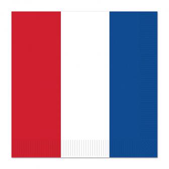 16 serviettes "France"