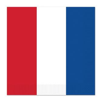 16 serviettes "France"